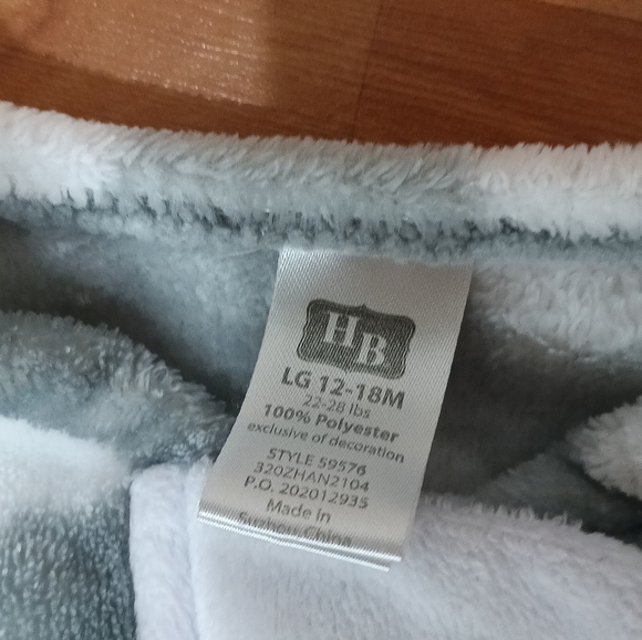 Baby long sleeve wearable blankets 2 pack 12-18 months - Picture 3 of 5